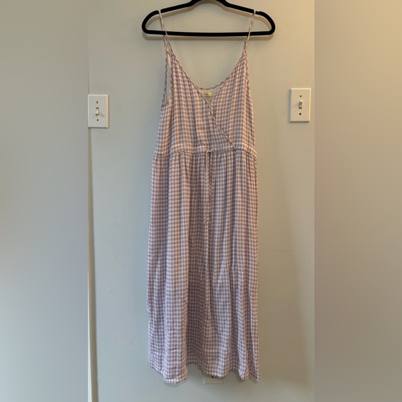 Christy Dawn Purple and White Gingham Dress - Picture 1 of 4